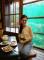 教育部臺灣獎學金俄羅斯籍受獎生韓麗雅於新北市平溪體驗臺灣的茶文化