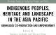 《Indigenous Peoples, Heritage and Landscape in the Asia Pacific Knowledge Co-Production and Empowerment》一書封面(UCLA提供)