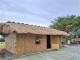 竹湖國小家屋利用傳統工法施作，在學校營造阿美族傳統家屋。