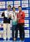 （附件照片2）孫家閎選手（左）與金牌香港選手許得恩（中）及銅牌日本選手蝦名冬馬（右）在頒獎台合影。