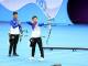 (附件照片2)1121103-1-射箭好手雷千瑩(右)、湯智鈞(左)赴曼谷參加2023年亞洲射箭錦標賽暨2024巴黎奧運資格賽(中華奧會提供，圖為第19屆亞洲運動會比賽照)。.JPG