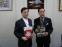 	2010年2月24日林文化秘書世英接晤日本奈良縣文化觀光局課員鈴木信隆