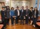 劉政務次長孟奇於1月9日宴請新加坡駐台北商務辦事處王宗翰副代表及楊秉霈研究員