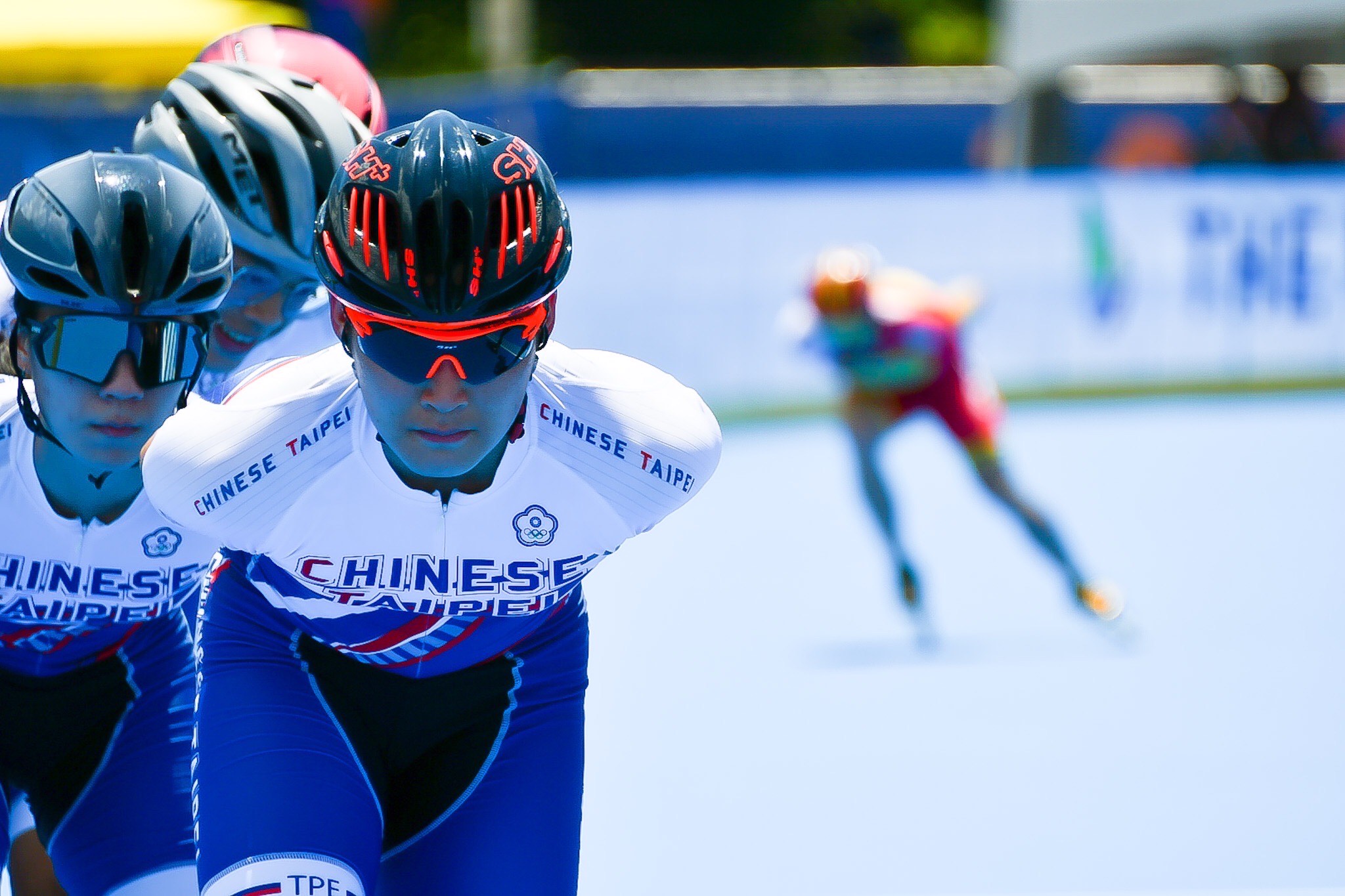 2022年伯明罕世界運動會首日滑輪溜冰陳映竹選手表現亮眼，一日雙賽，勇奪200公尺銅牌01.JPG_大圖