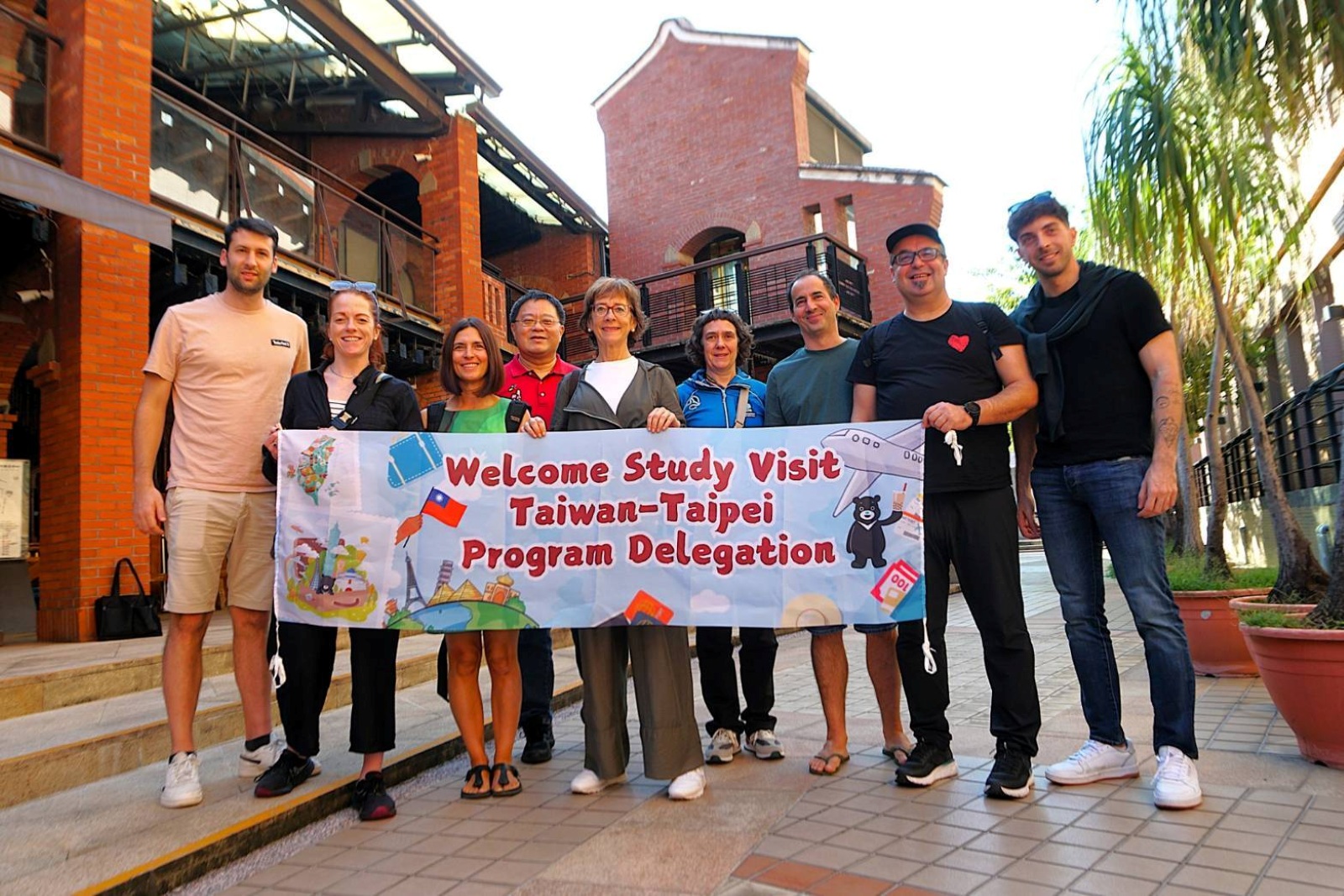 歐盟技職教育團訪臺_大圖