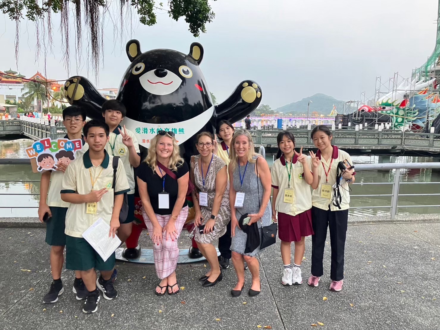 高雄市立福山國中結合教學活動與在地資源，讓學生進行文化介紹雙語展能_大圖