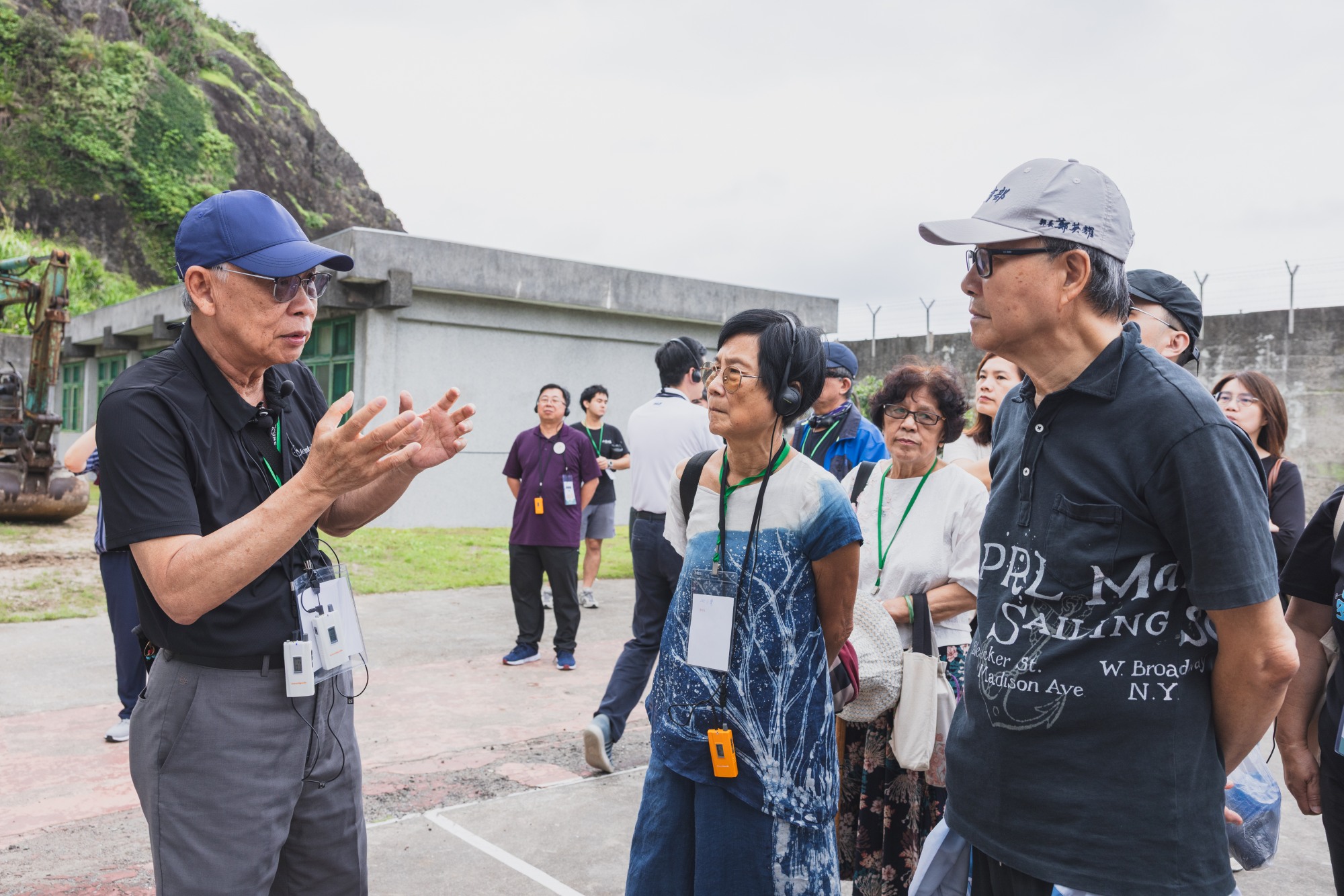 政治受難者陳欽生於走讀過程中分享自身經歷_大圖